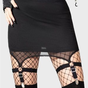 Cassandra Mini Skirt [BLACK]